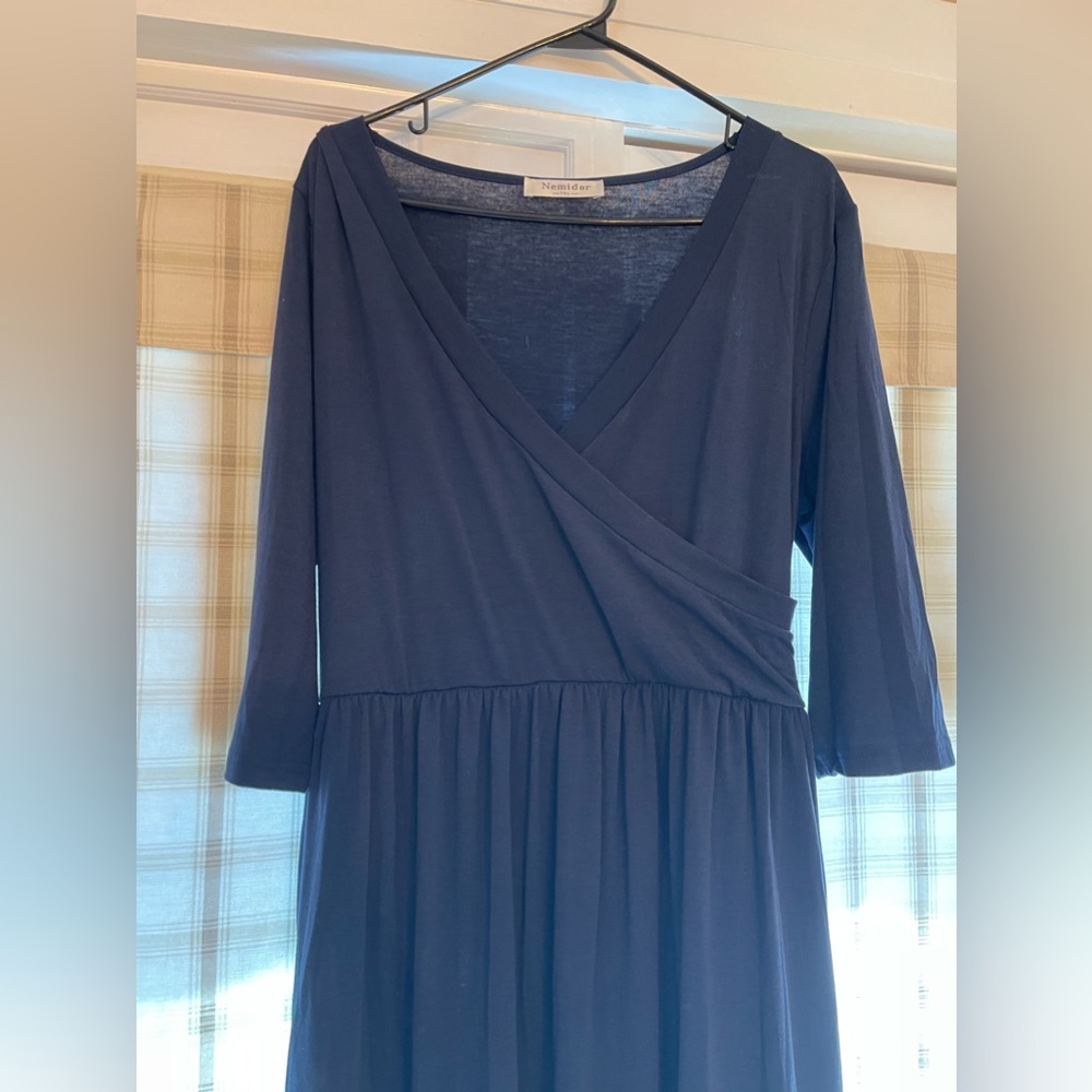 Navy Blue Nemidor Dress